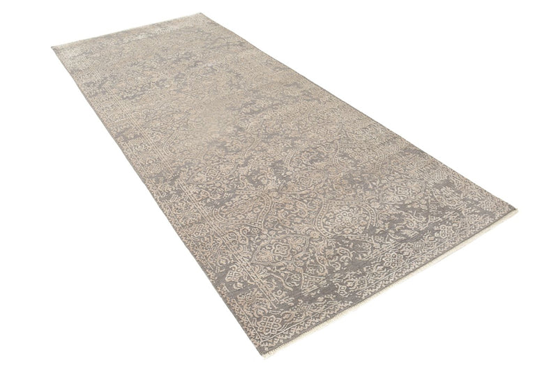 Løber Designer tæppe - 307 x 123 cm - grå