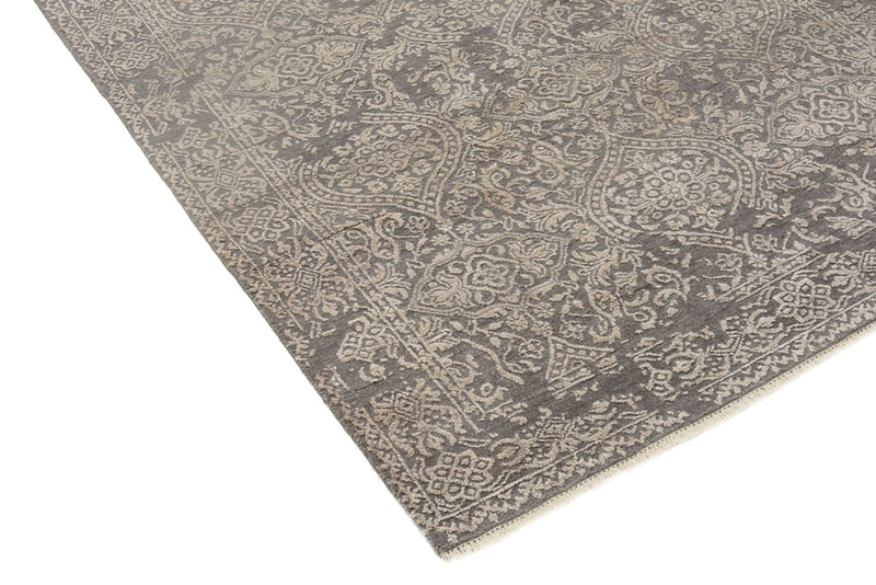 Løber Designer tæppe - 307 x 123 cm - grå