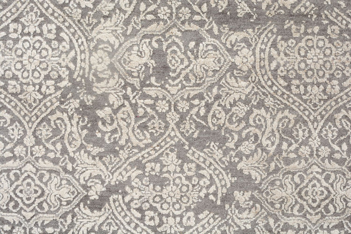 Løber Designer tæppe - 307 x 123 cm - grå