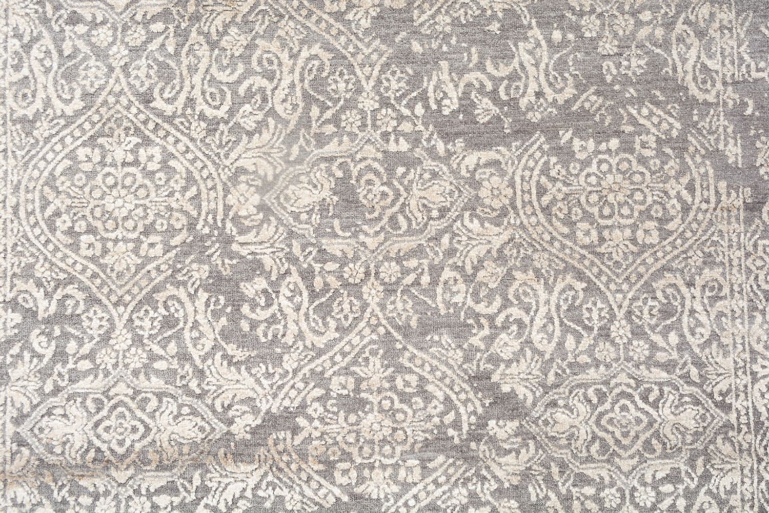 Løber Designer tæppe - 304 x 122 cm - grå