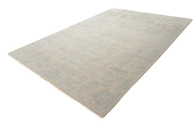 Designer tæppe - 243 x 166 cm - lysegrå