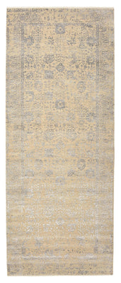 Løber Designer tæppe - 306 x 123 cm - sand