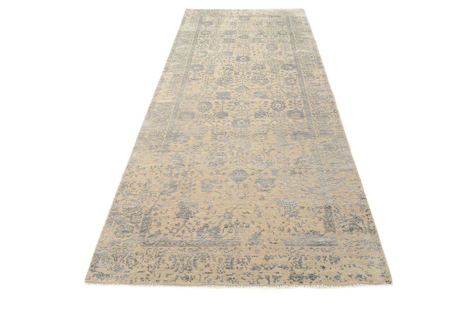 Løber Designer tæppe - 306 x 123 cm - sand