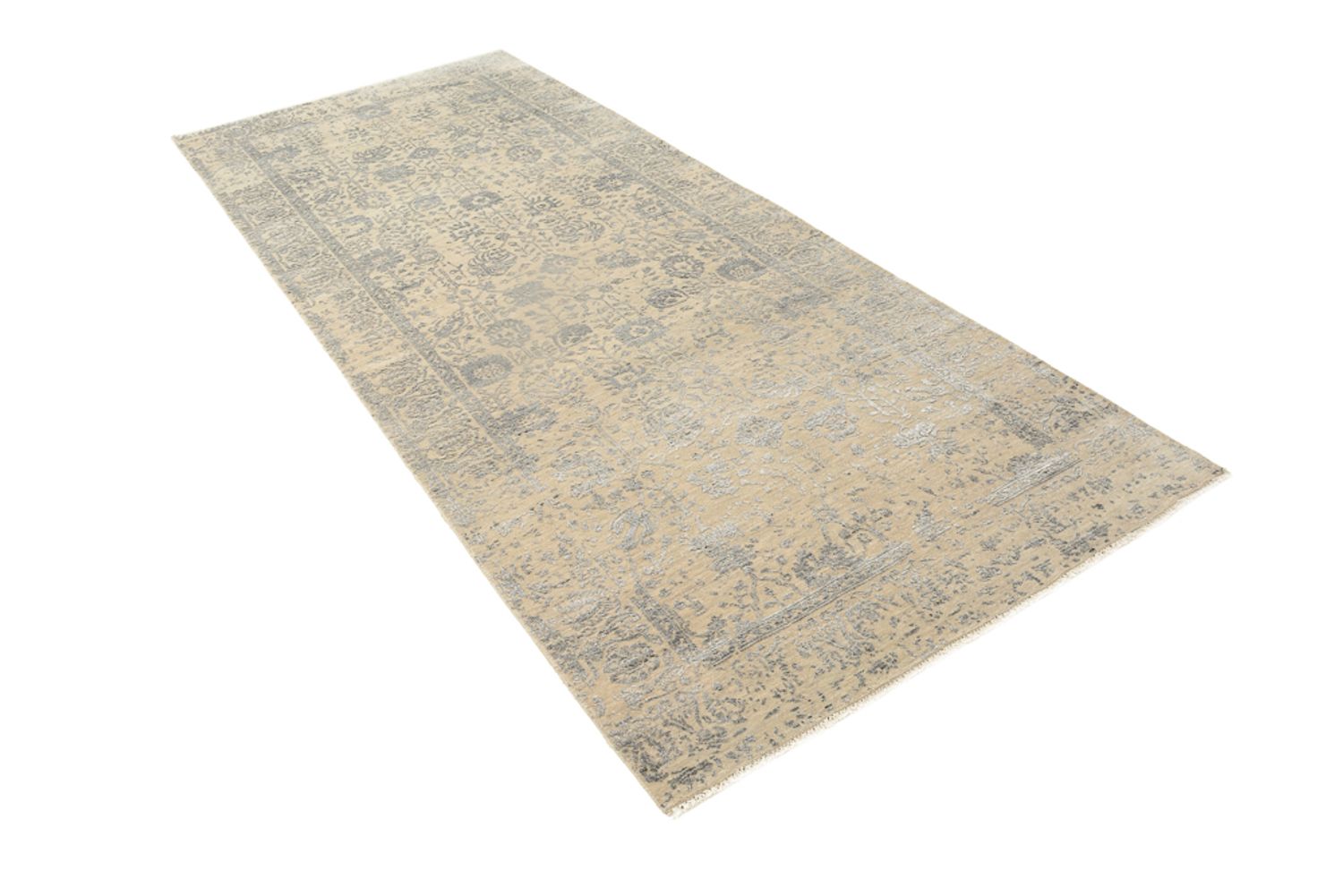 Løber Designer tæppe - 306 x 123 cm - sand