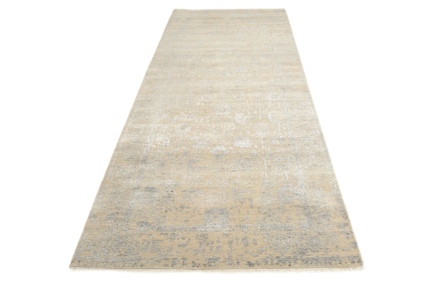 Løber Designer tæppe - 306 x 123 cm - sand