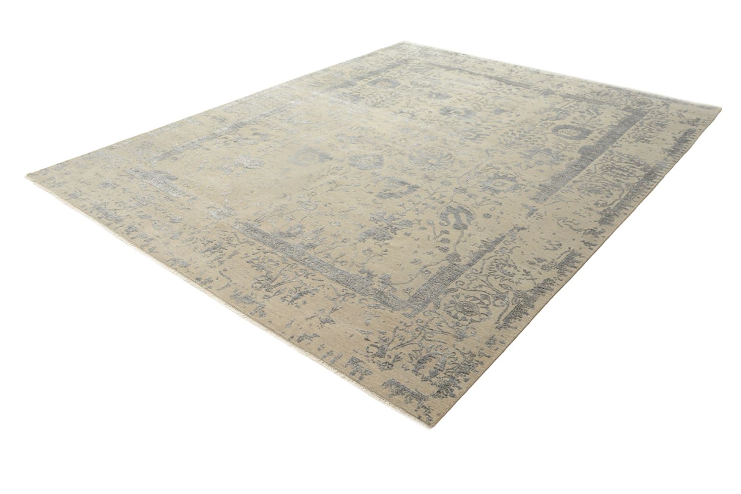 Designer tæppe - 299 x 244 cm - sand