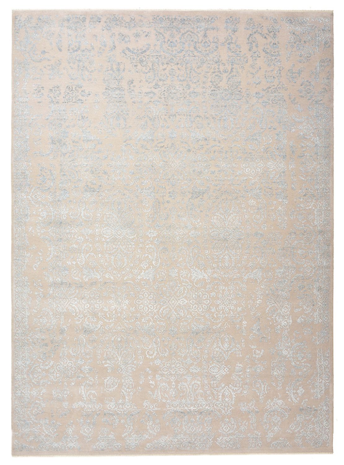 Designer tæppe - 334 x 243 cm - lysegrå