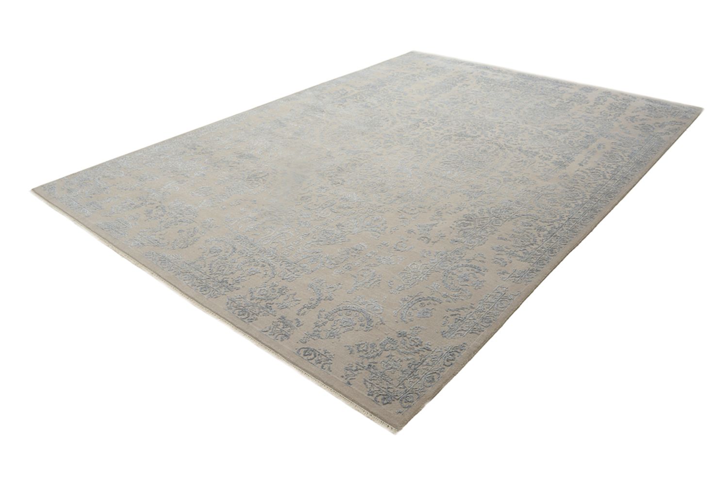 Designer tæppe - 334 x 243 cm - lysegrå