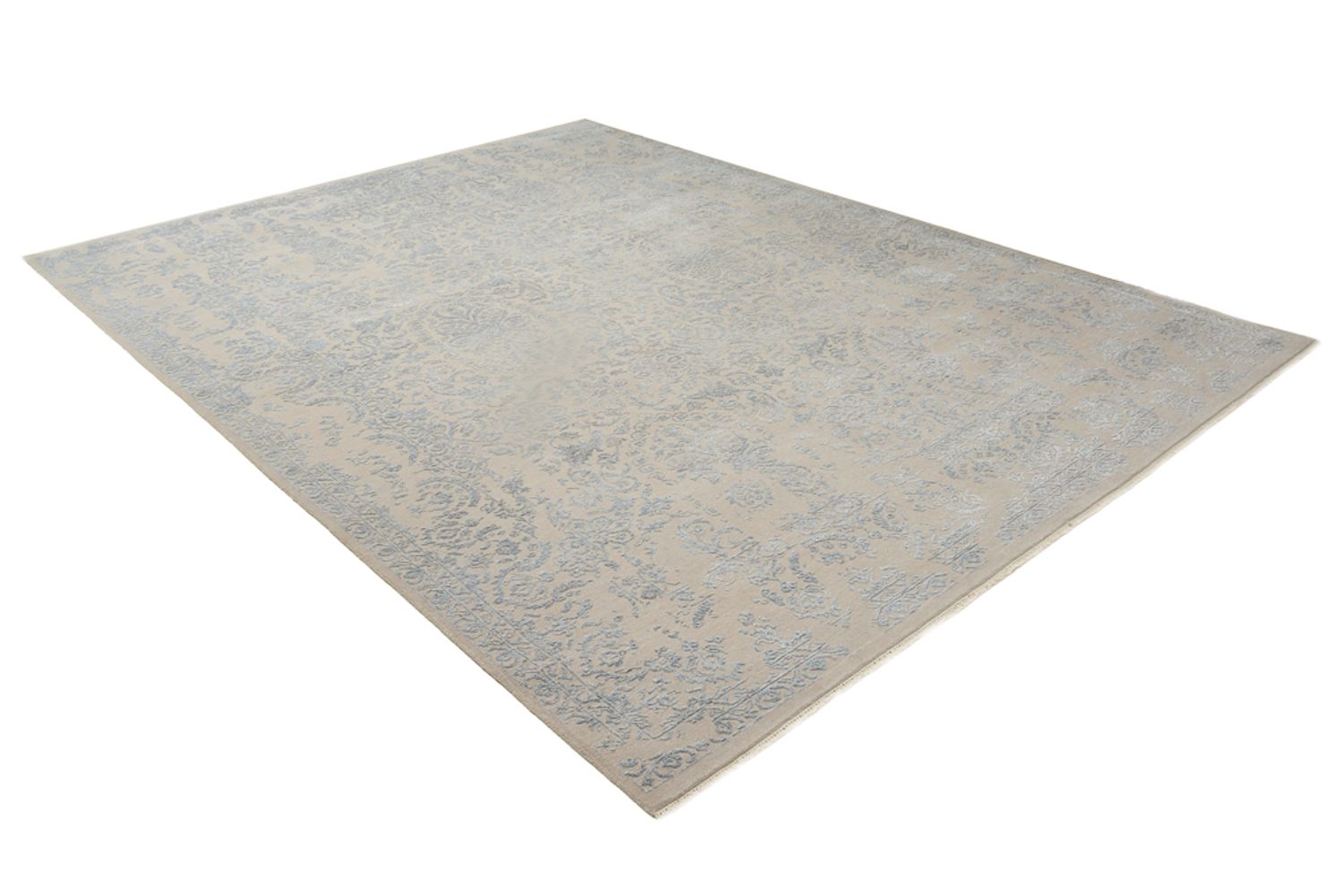 Designer tæppe - 334 x 243 cm - lysegrå