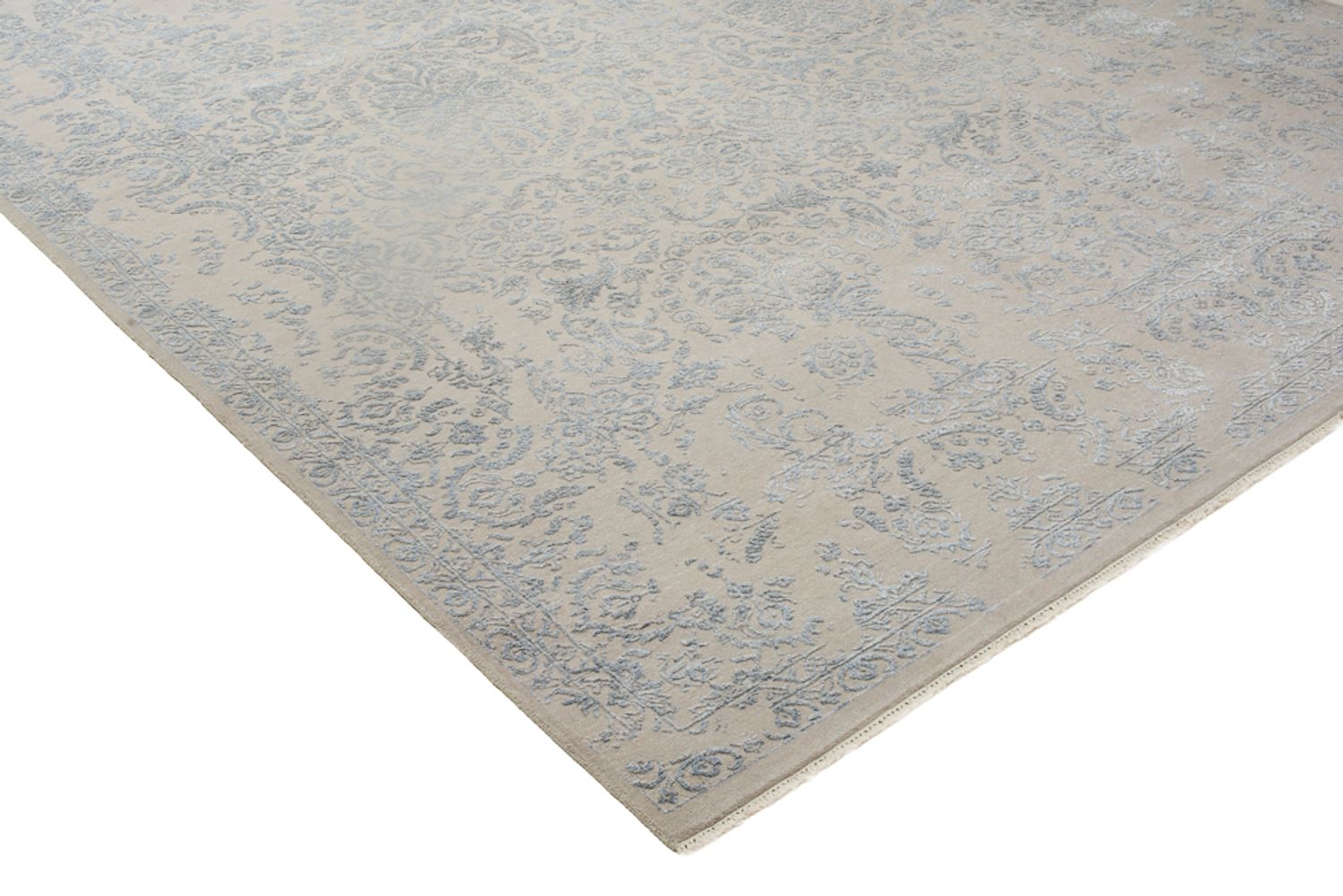 Designer tæppe - 334 x 243 cm - lysegrå