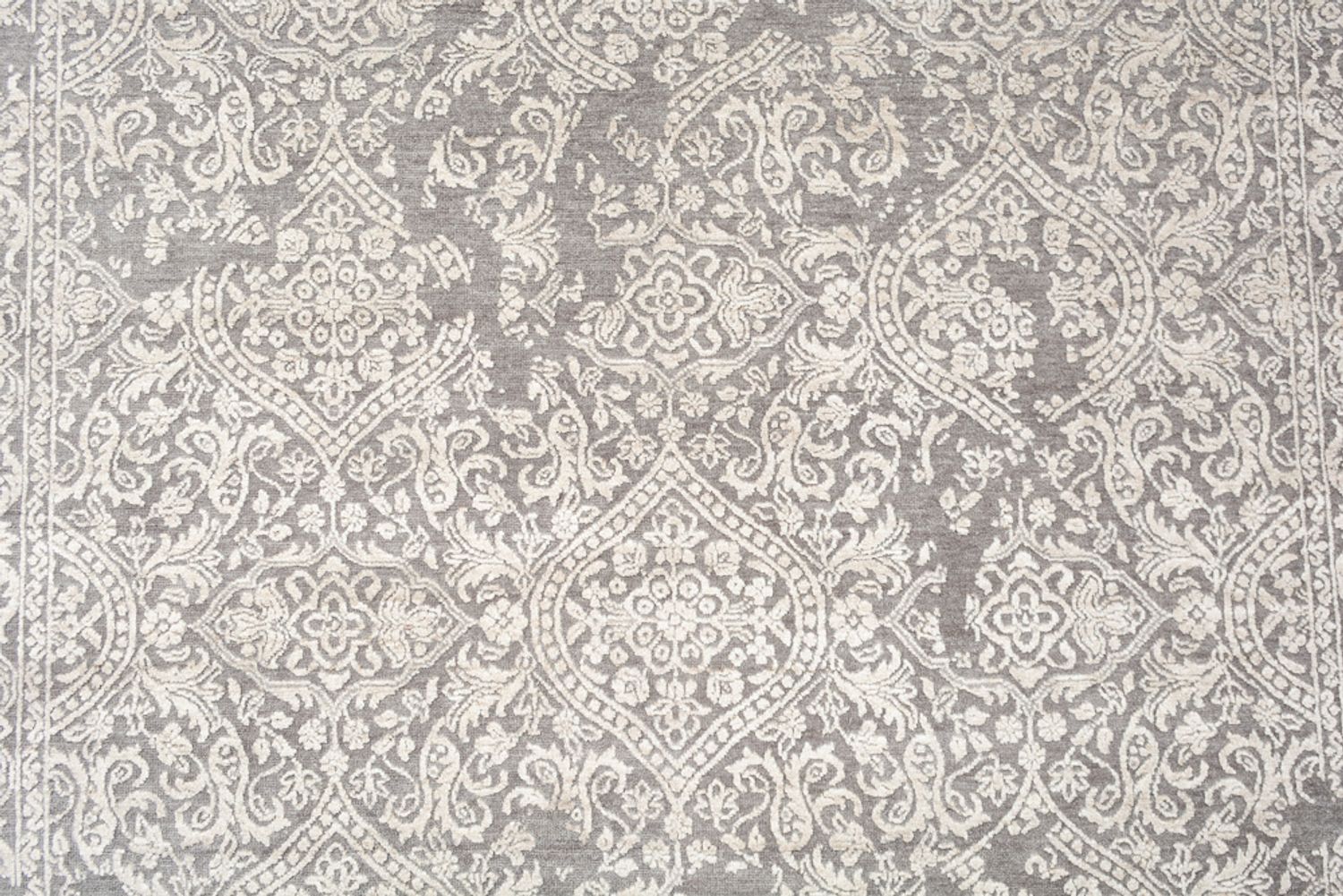 Designer tæppe - 250 x 171 cm - grå