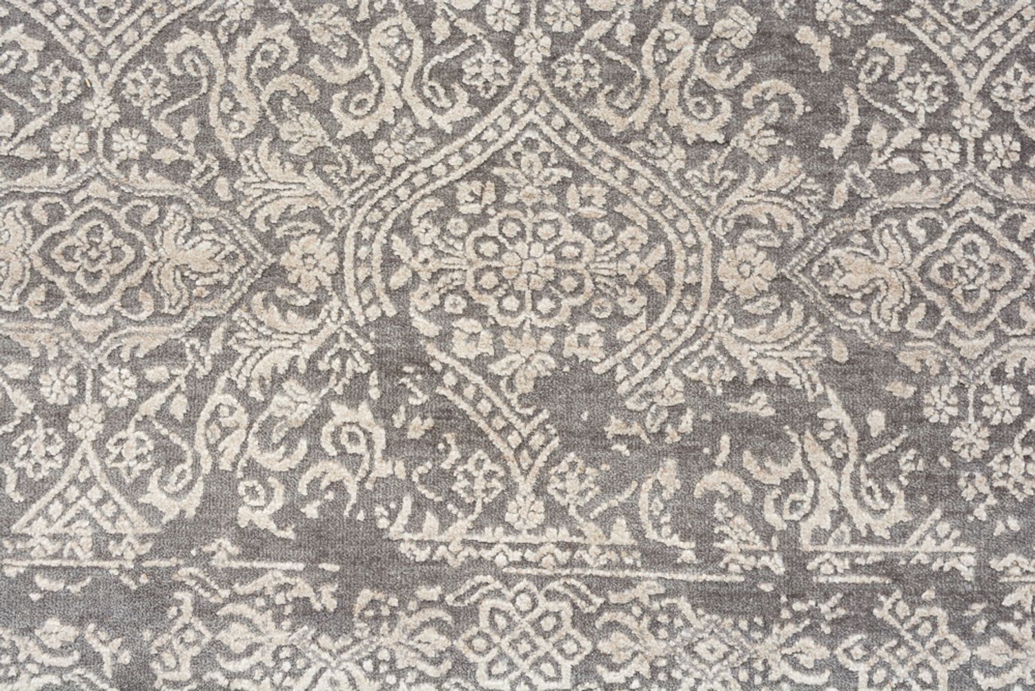 Designer tæppe - 179 x 125 cm - grå