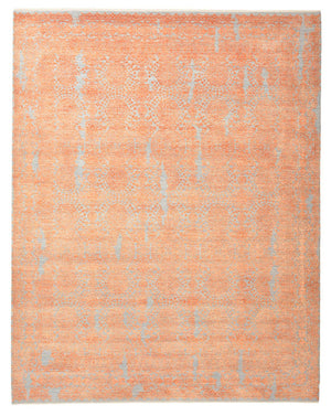 Designer tæppe - 304 x 242 cm - orange