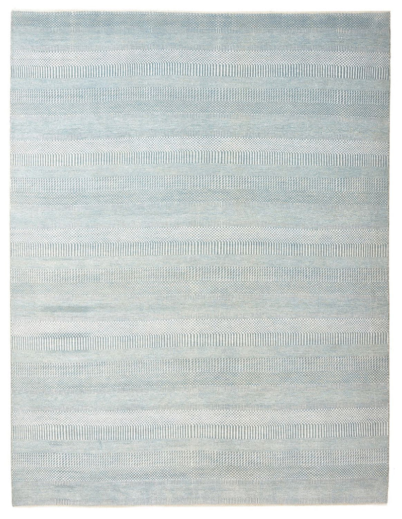 Designer tæppe - 313 x 243 cm - lyseblå