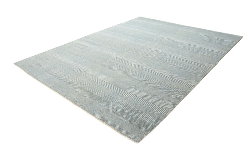 Designer tæppe - 313 x 243 cm - lyseblå