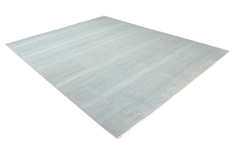 Designer tæppe - 313 x 243 cm - lyseblå