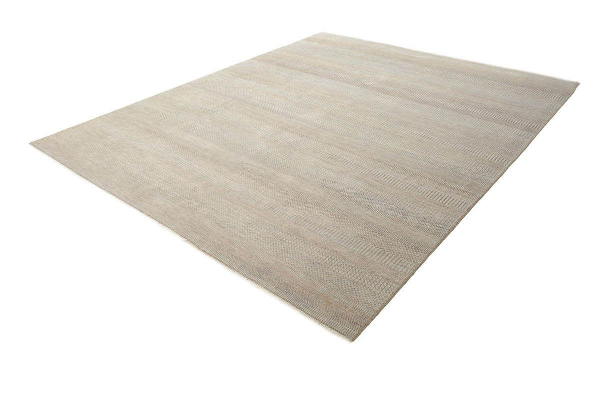 Designer tæppe - 293 x 244 cm - lys beige
