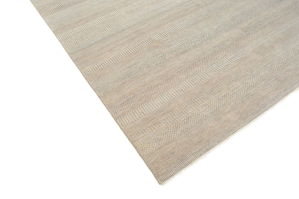 Designer tæppe - 293 x 244 cm - lys beige