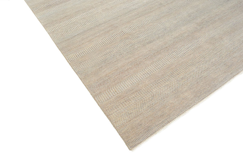 Designer tæppe - 293 x 244 cm - lys beige