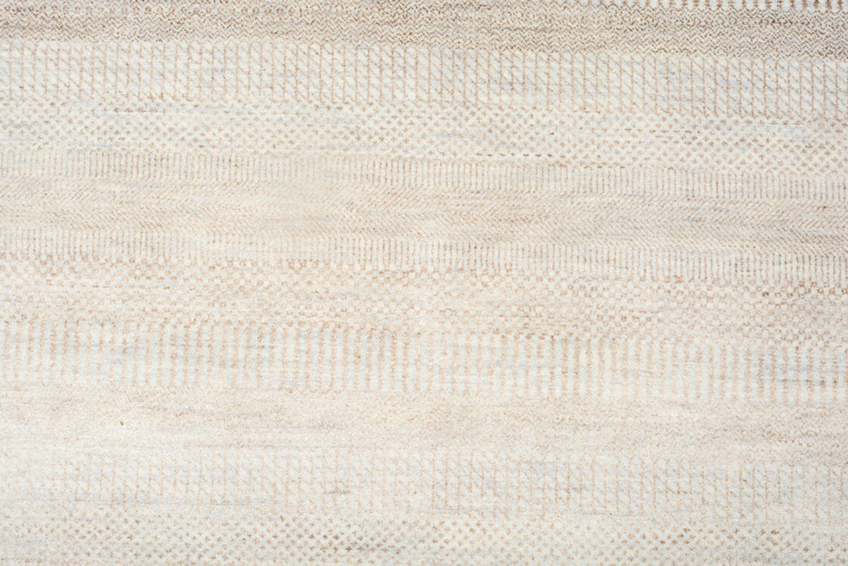 Designer tæppe - 293 x 244 cm - lys beige