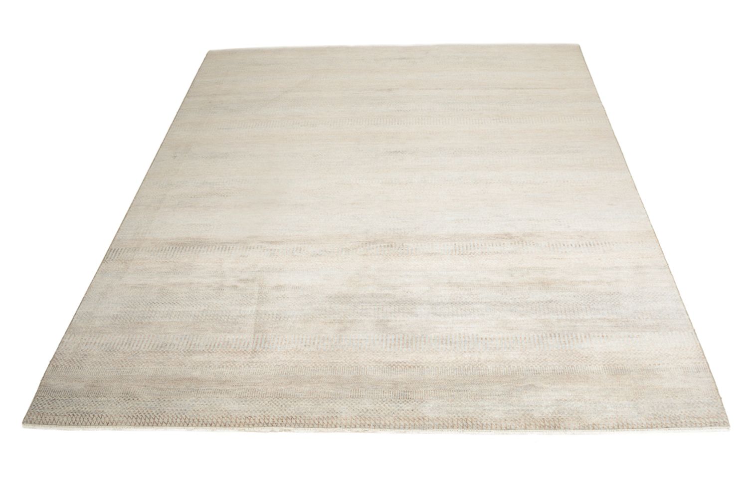 Designer tæppe - 293 x 244 cm - lys beige