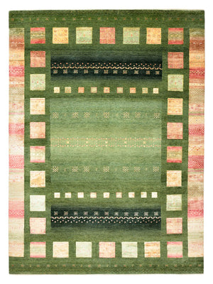 Gabbeh-tæppe - Loribaft Indus - 343 x 251 cm - flerfarvet