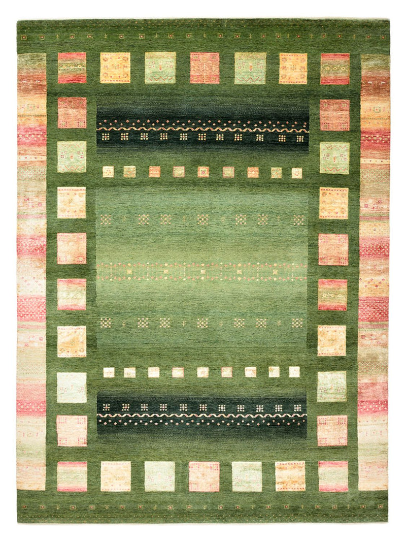 Gabbeh-tæppe - Loribaft Indus - 343 x 251 cm - flerfarvet