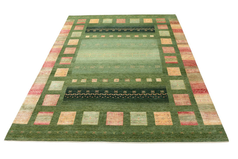 Gabbeh-tæppe - Loribaft Indus - 343 x 251 cm - flerfarvet