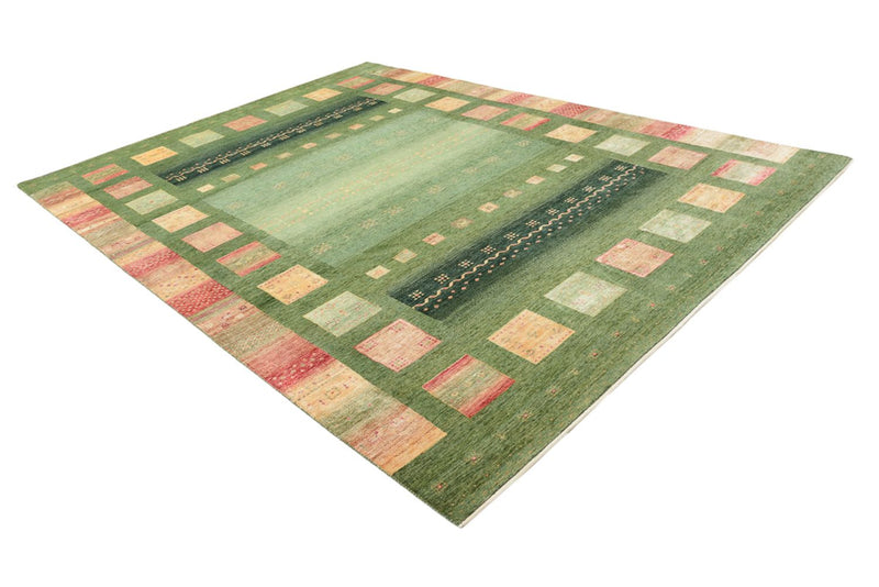 Gabbeh-tæppe - Loribaft Indus - 343 x 251 cm - flerfarvet