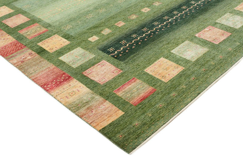 Gabbeh-tæppe - Loribaft Indus - 343 x 251 cm - flerfarvet