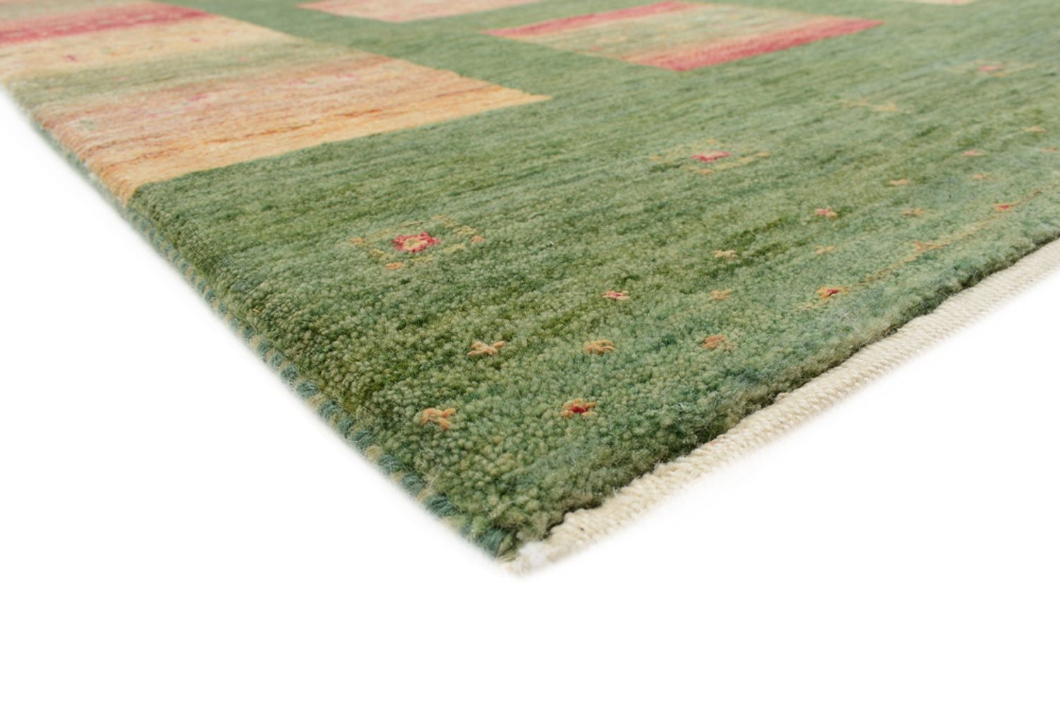 Gabbeh-tæppe - Loribaft Indus - 343 x 251 cm - flerfarvet