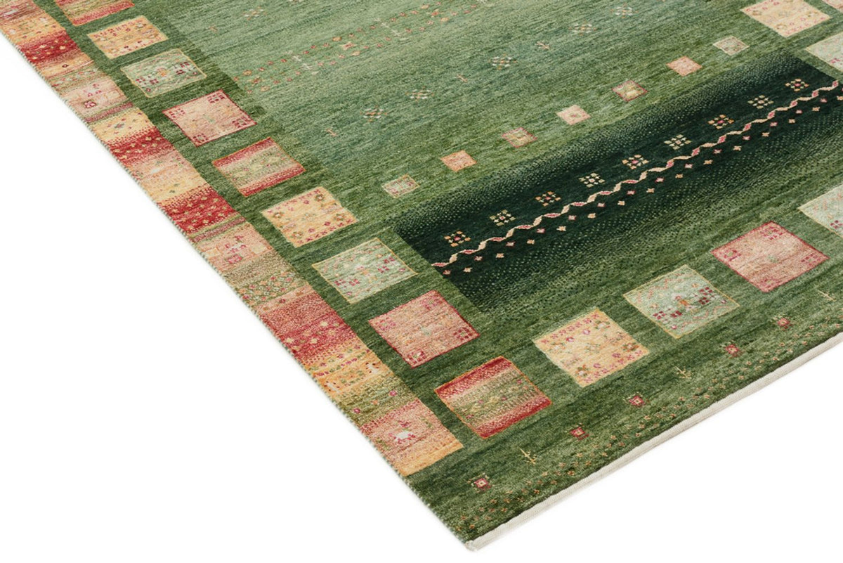 Løber Gabbeh-tæppe - Loribaft Indus - 301 x 129 cm - flerfarvet