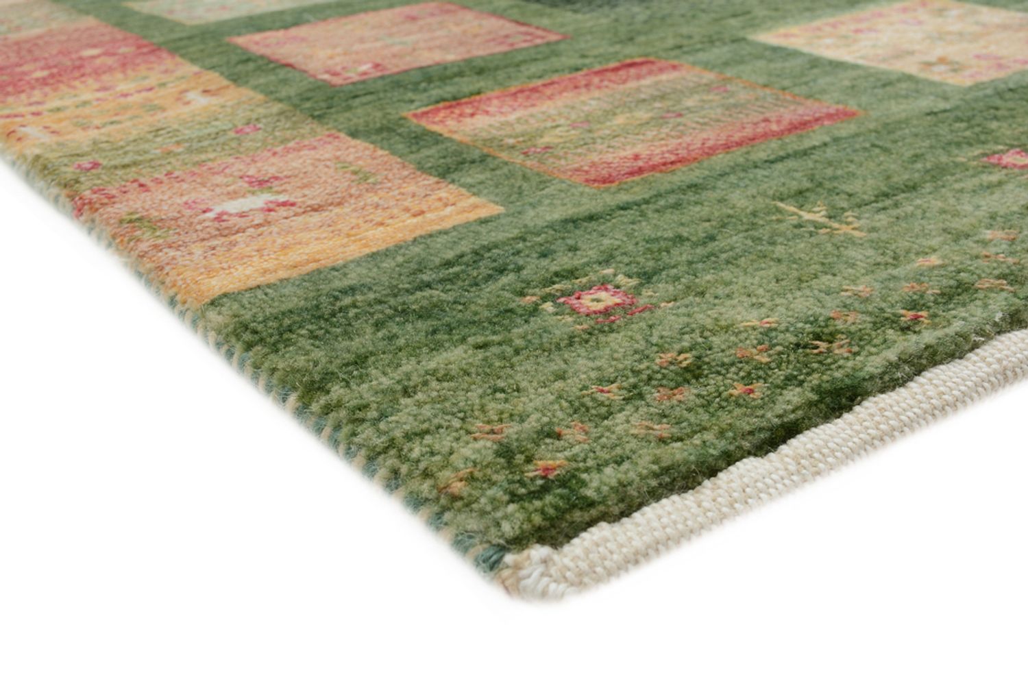 Løber Gabbeh-tæppe - Loribaft Indus - 301 x 129 cm - flerfarvet