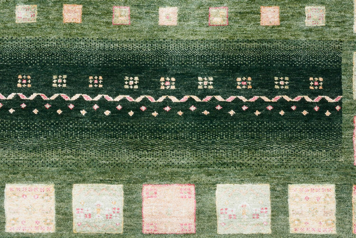 Løber Gabbeh-tæppe - Loribaft Indus - 301 x 129 cm - flerfarvet