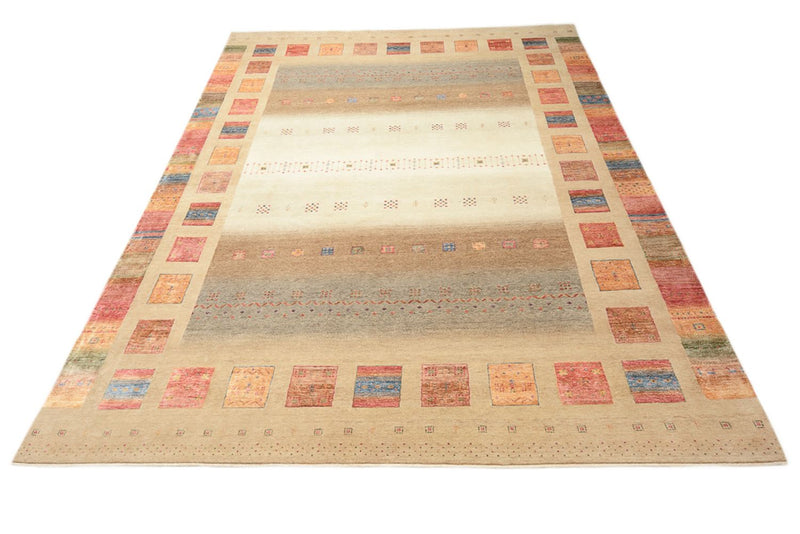 Gabbeh-tæppe - Loribaft Indus - 400 x 301 cm - flerfarvet