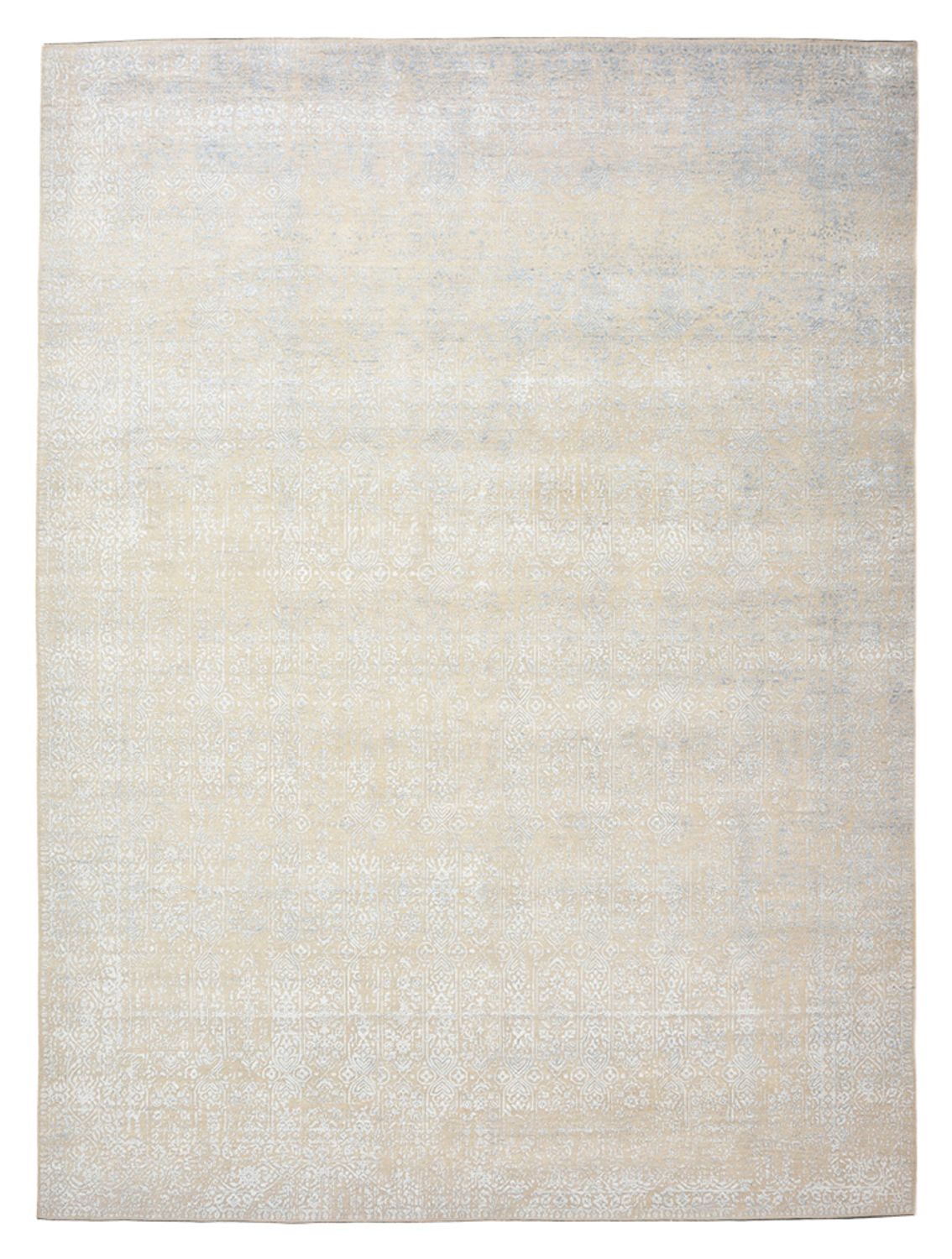Designer tæppe - 367 x 274 cm - lysegrå