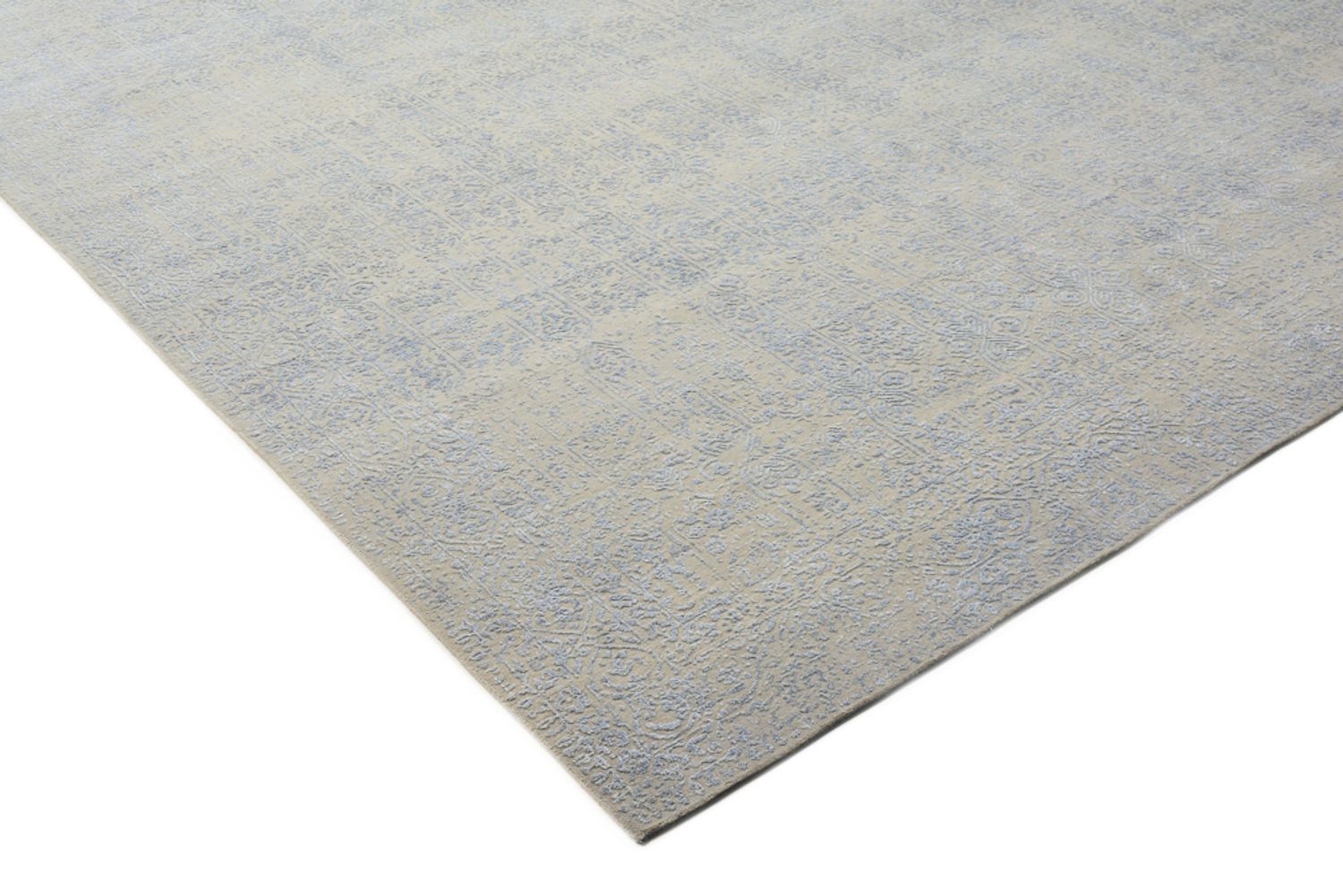 Designer tæppe - 367 x 274 cm - lysegrå