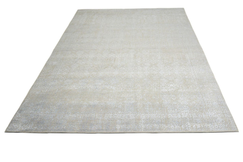 Designer tæppe - 367 x 274 cm - lysegrå