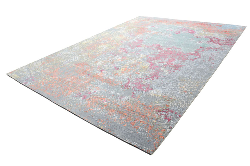Designer tæppe - 369 x 274 cm - lyseblå