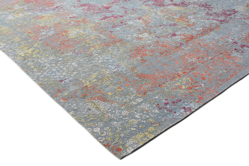 Designer tæppe - 369 x 274 cm - lyseblå
