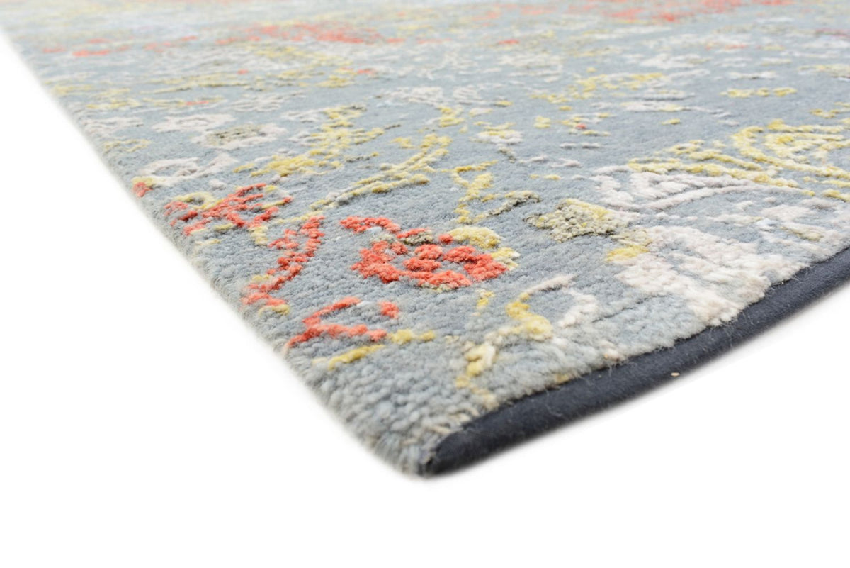 Designer tæppe - 369 x 274 cm - lyseblå