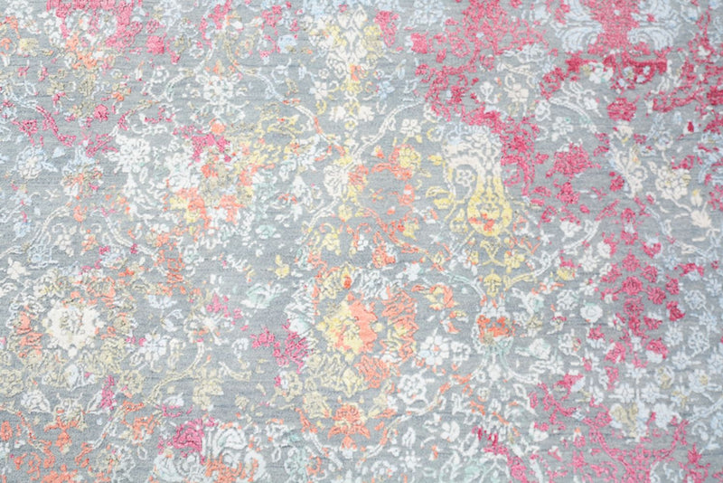 Designer tæppe - 369 x 274 cm - lyseblå