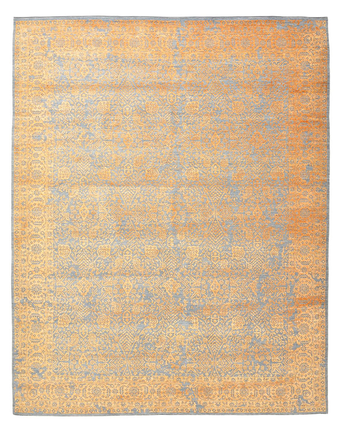 Designer tæppe - 304 x 244 cm - guld