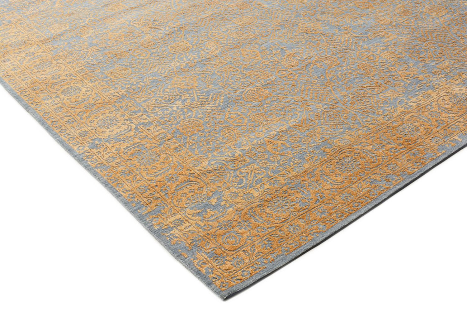Designer tæppe - 304 x 244 cm - guld