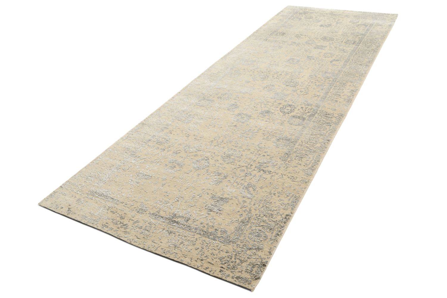 Løber Designer tæppe - 350 x 124 cm - sand