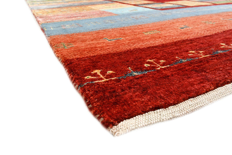 Gabbeh-tæppe - Loribaft Indus - 302 x 206 cm - rød
