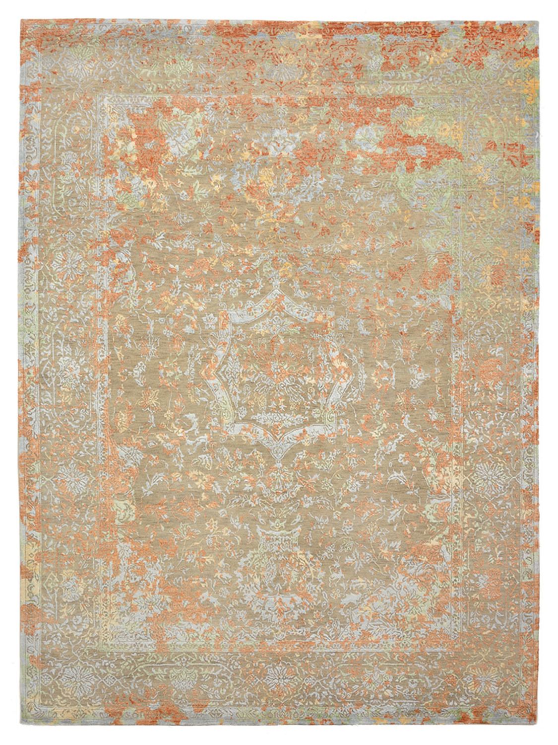Designer tæppe - 354 x 259 cm - sand