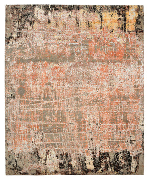 Designer tæppe - 298 x 243 cm - flerfarvet
