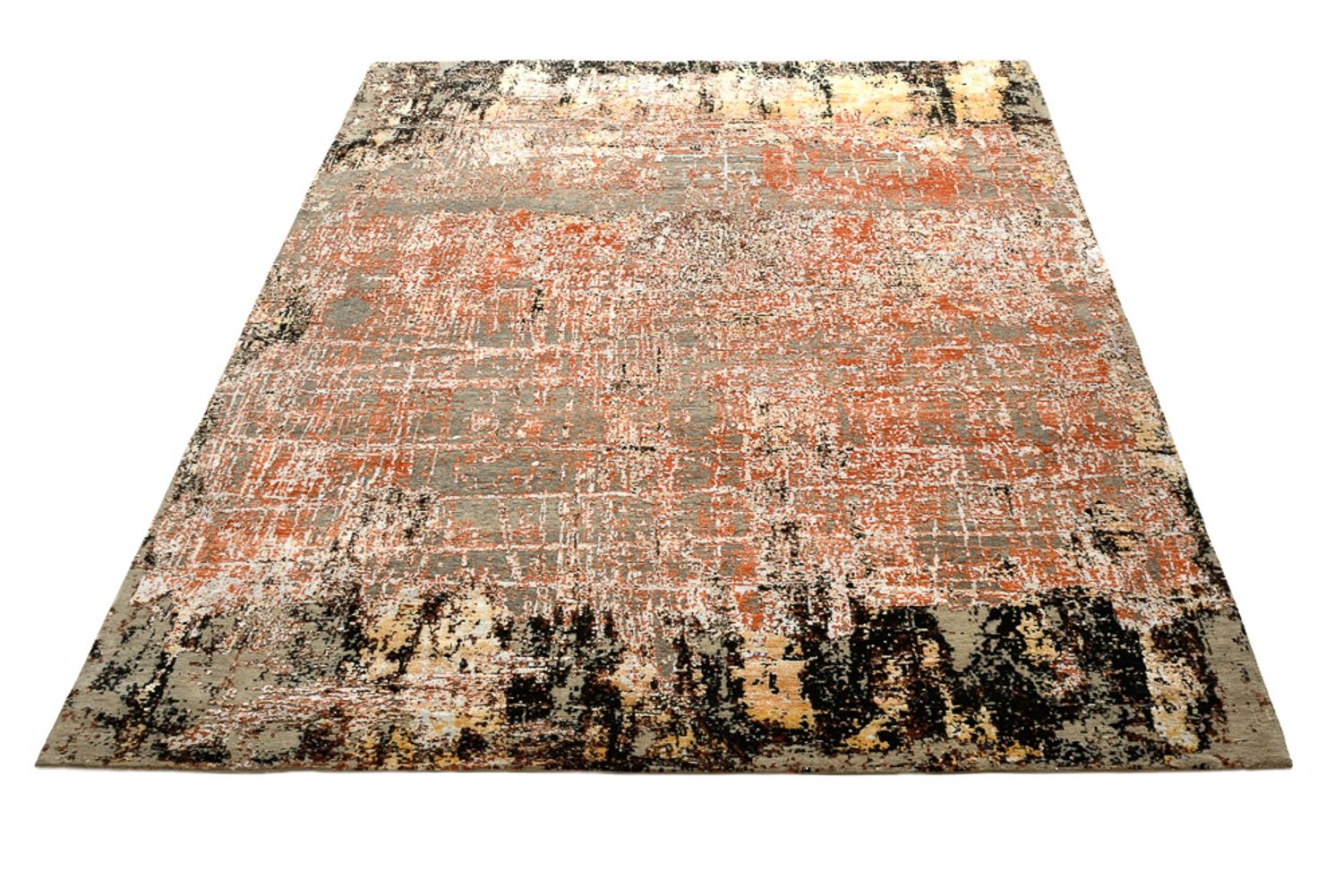 Designer tæppe - 298 x 243 cm - flerfarvet