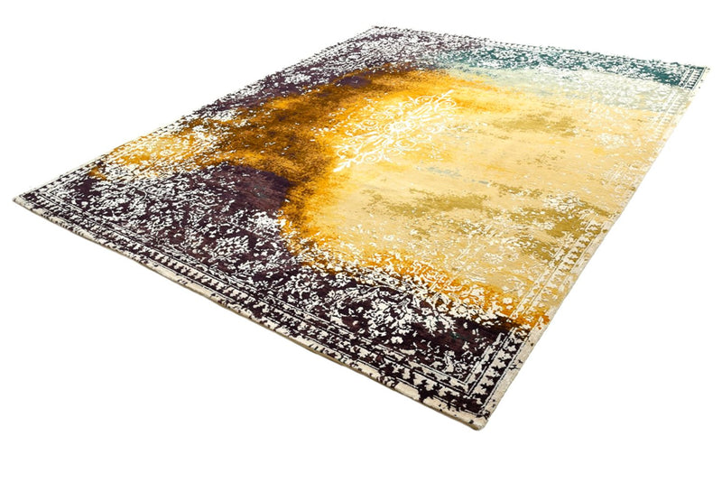 Designer tæppe - 298 x 248 cm - flerfarvet